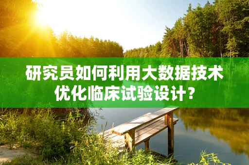 研究员如何利用大数据技术优化临床试验设计？