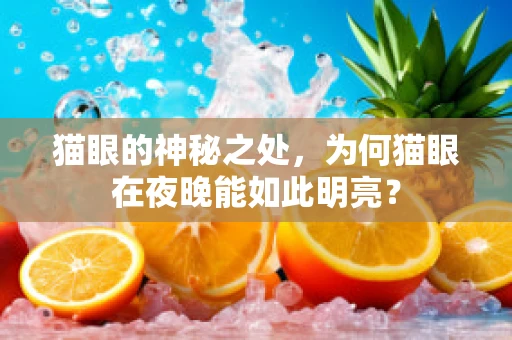 猫眼的神秘之处，为何猫眼在夜晚能如此明亮？