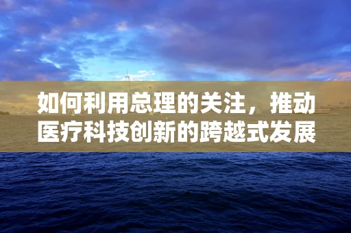 如何利用总理的关注，推动医疗科技创新的跨越式发展？